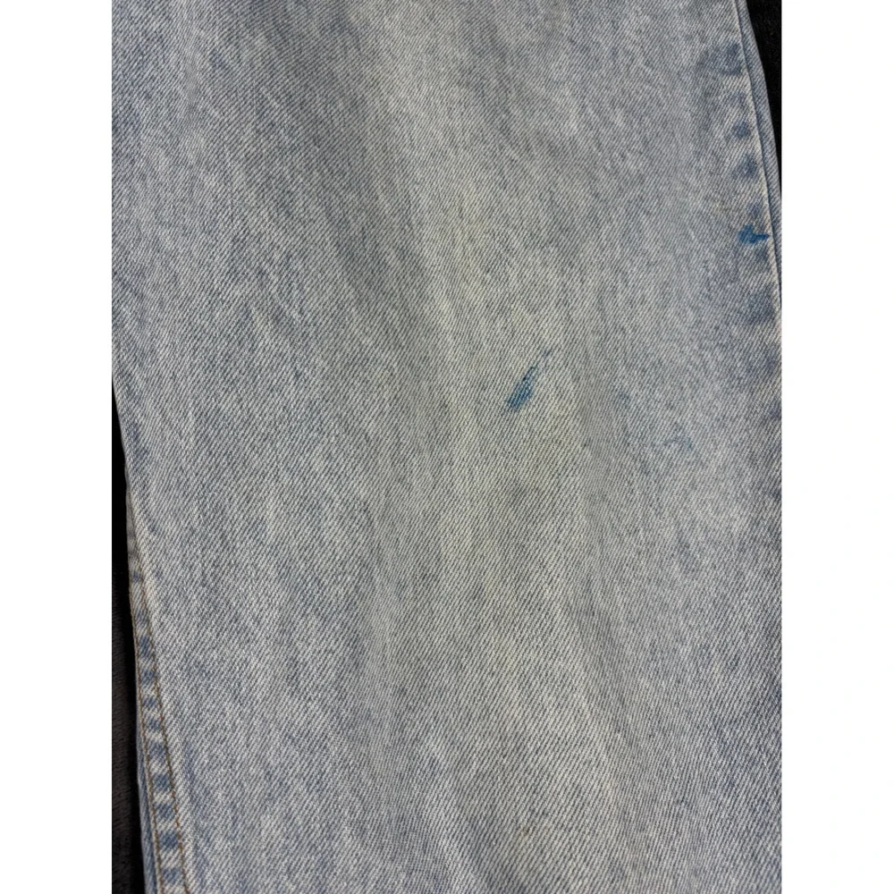 Vintage Levis 540 Relaxed Fit Jeans Mens 36x32 Light Wash Blue Made in USA Denim